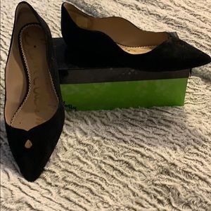Sam Edelman Rosalie black suede flats